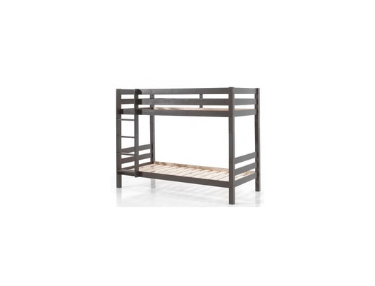 VIPACK - Lit évolutif Pino Lit Superpose H160cm Taupe