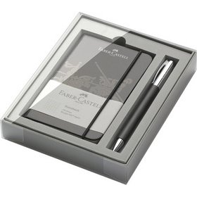 FABER-CASTELL Kit d'outils d'écriture Ambition résine, noir