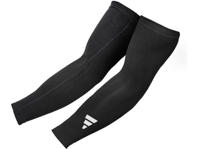 adidas Compression Arm Sleeves Schwarz, S-M Kompressionsärmel für Training und Wettkampf