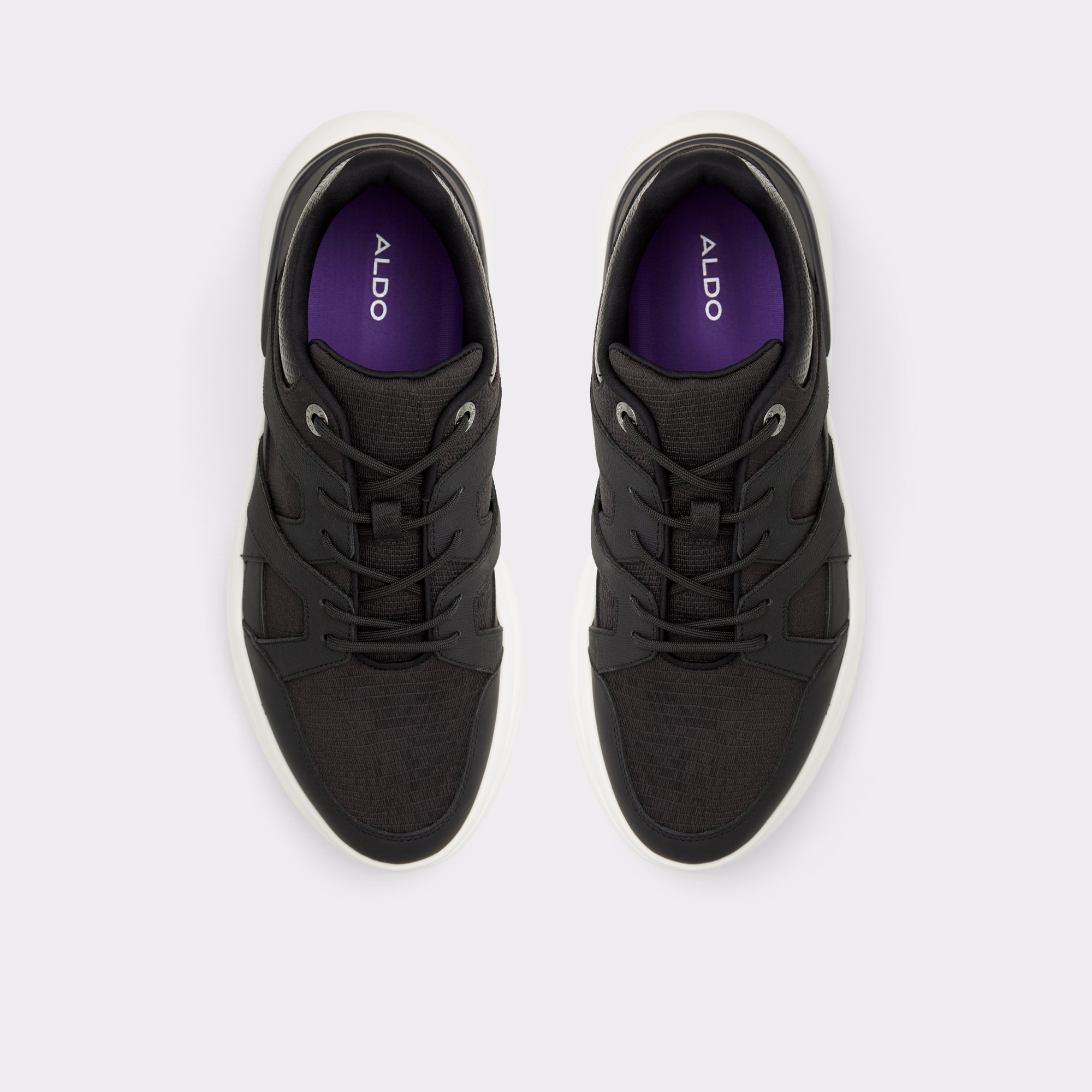 Quicklane Black Men Low top