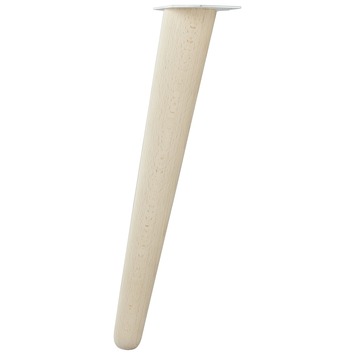 Duraline meubelpoot Danish Leg Ovar 40 cm