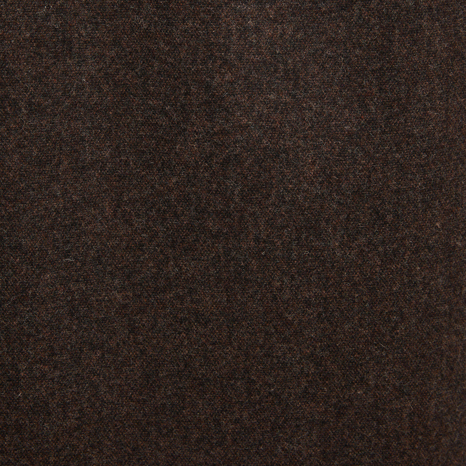 Pantalon chino slim à plis contenant de la laine Marron