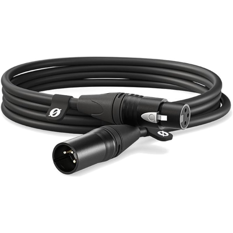 Rode XLR-3M Black premium XLR-kabel 3 meter