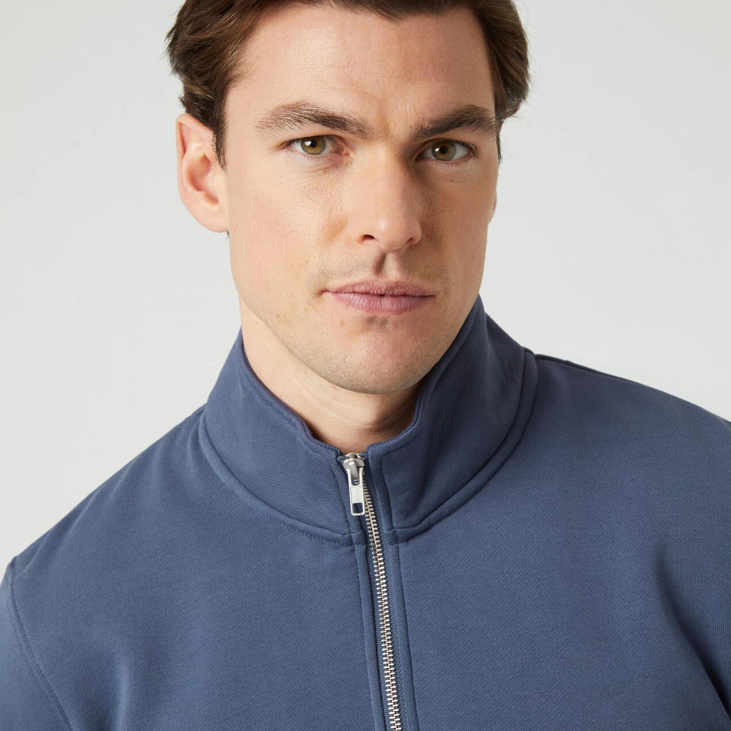 Björn Borg Centre Half Zip Sweat-shirt Hommes - Bleu