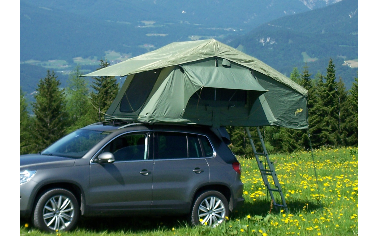 Gordigear Dachzelt Tanami Plus grün 140 cm Breite