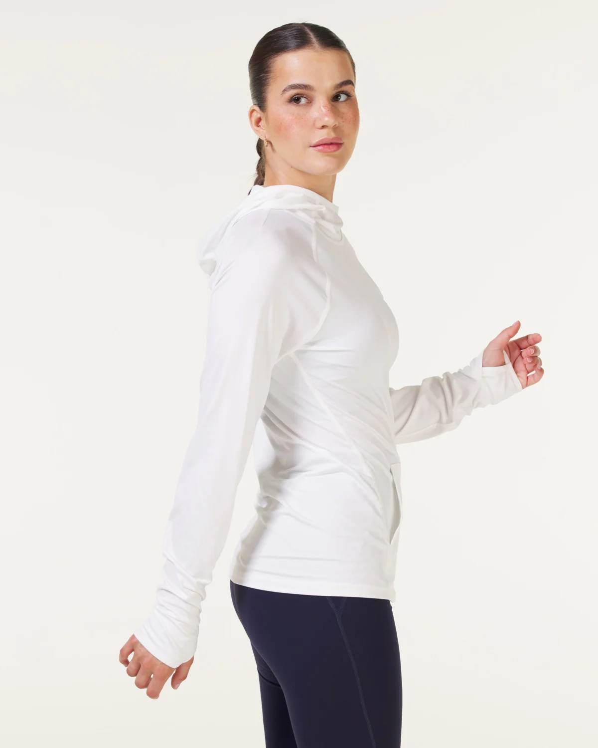 LEVITY Fast Track Hoodie White