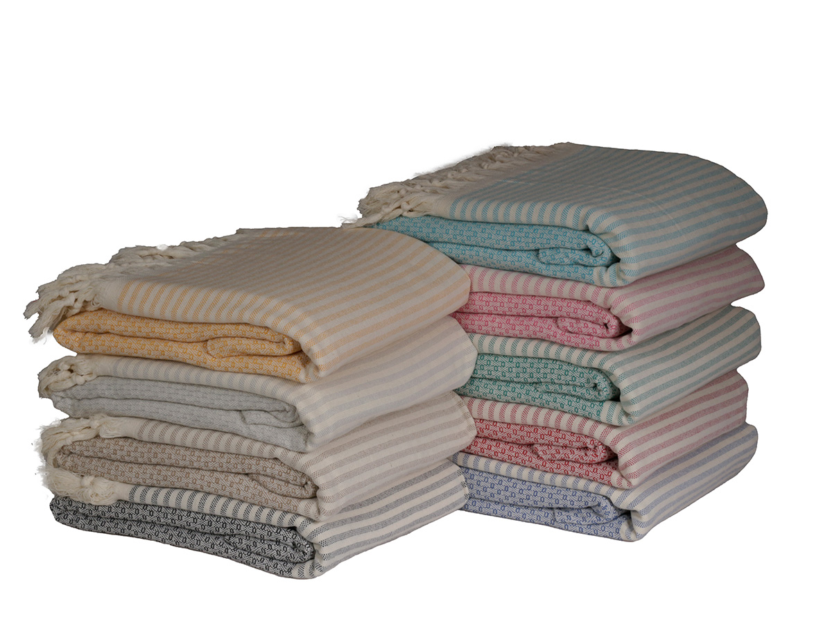 PHLOX 100 x 200 cm hamamdoek - groen
