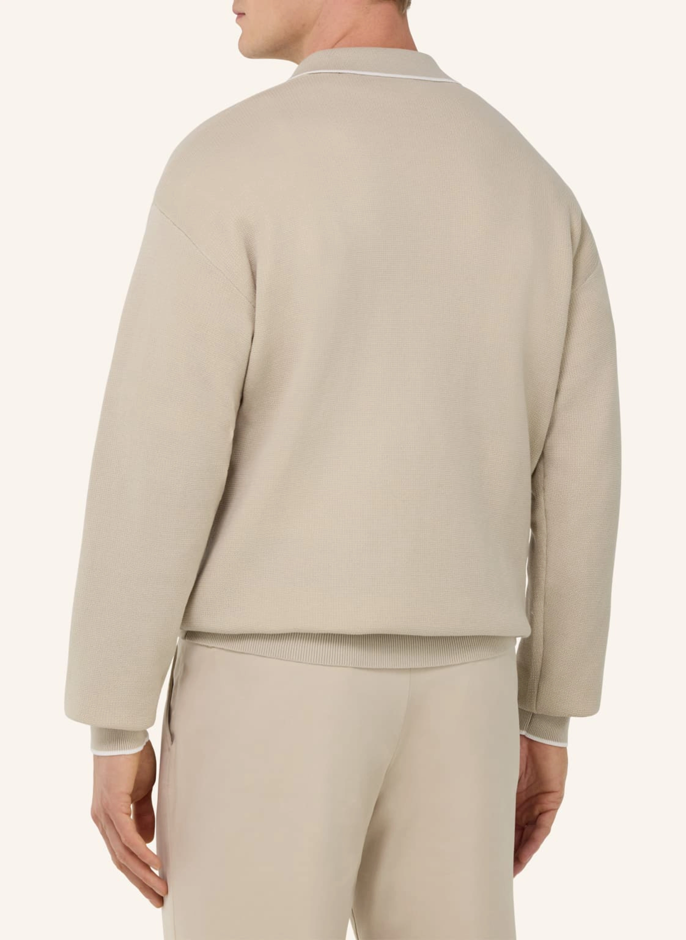 BOGGI MILANO Strick-Poloshirt