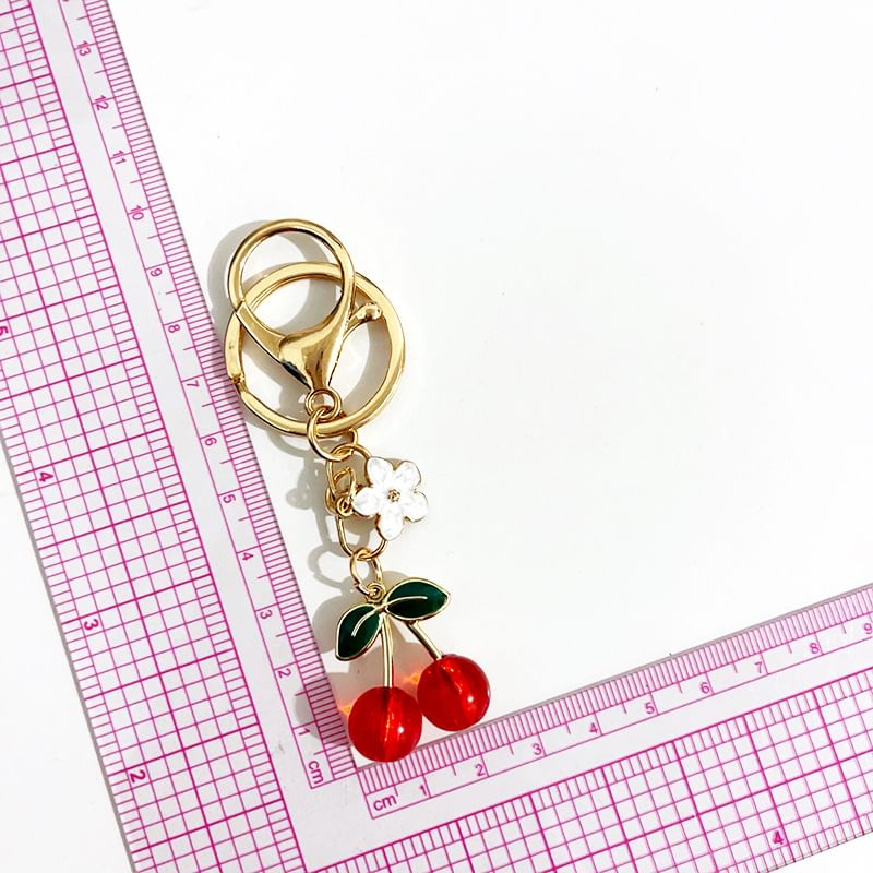 Coolkiss - Cherry Bead Alloy Bag Charm / Sleutelhanger (Diverse ontwerpen)