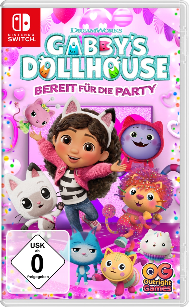 Outright Games Spielesoftware »Gabbys Dollhouse: Bereit für die Party« Nintendo Switch