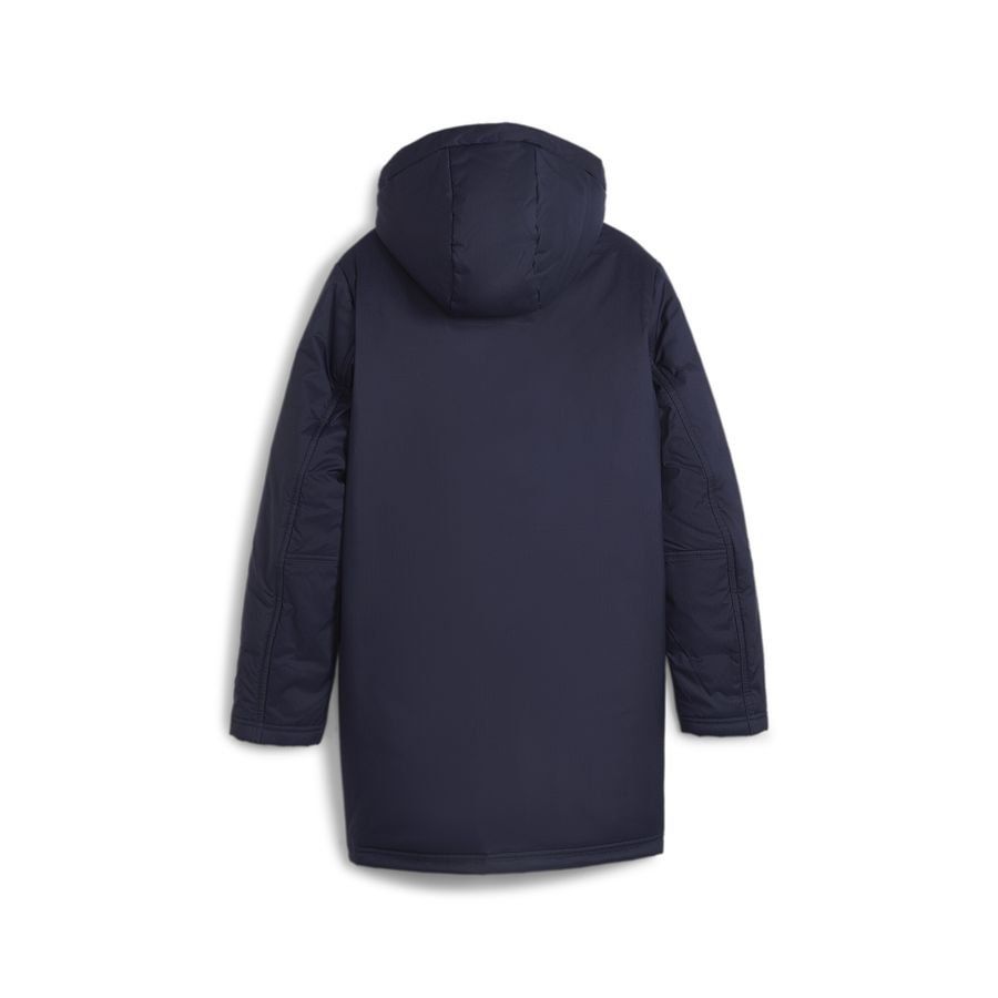 PUMA Manteau d'Hiver teamFINAL - Bleu Marine/Argenté Enfant