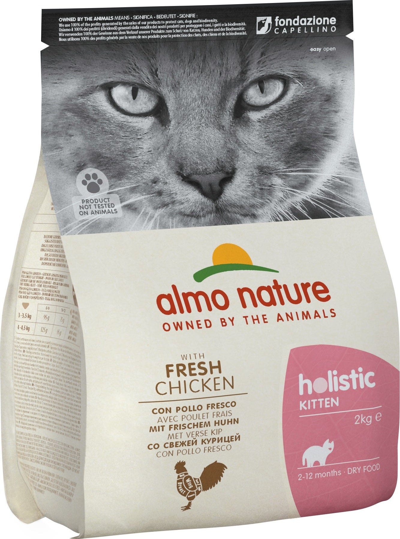 Almo Nature Holistic Kip Met Rijst 2 kg