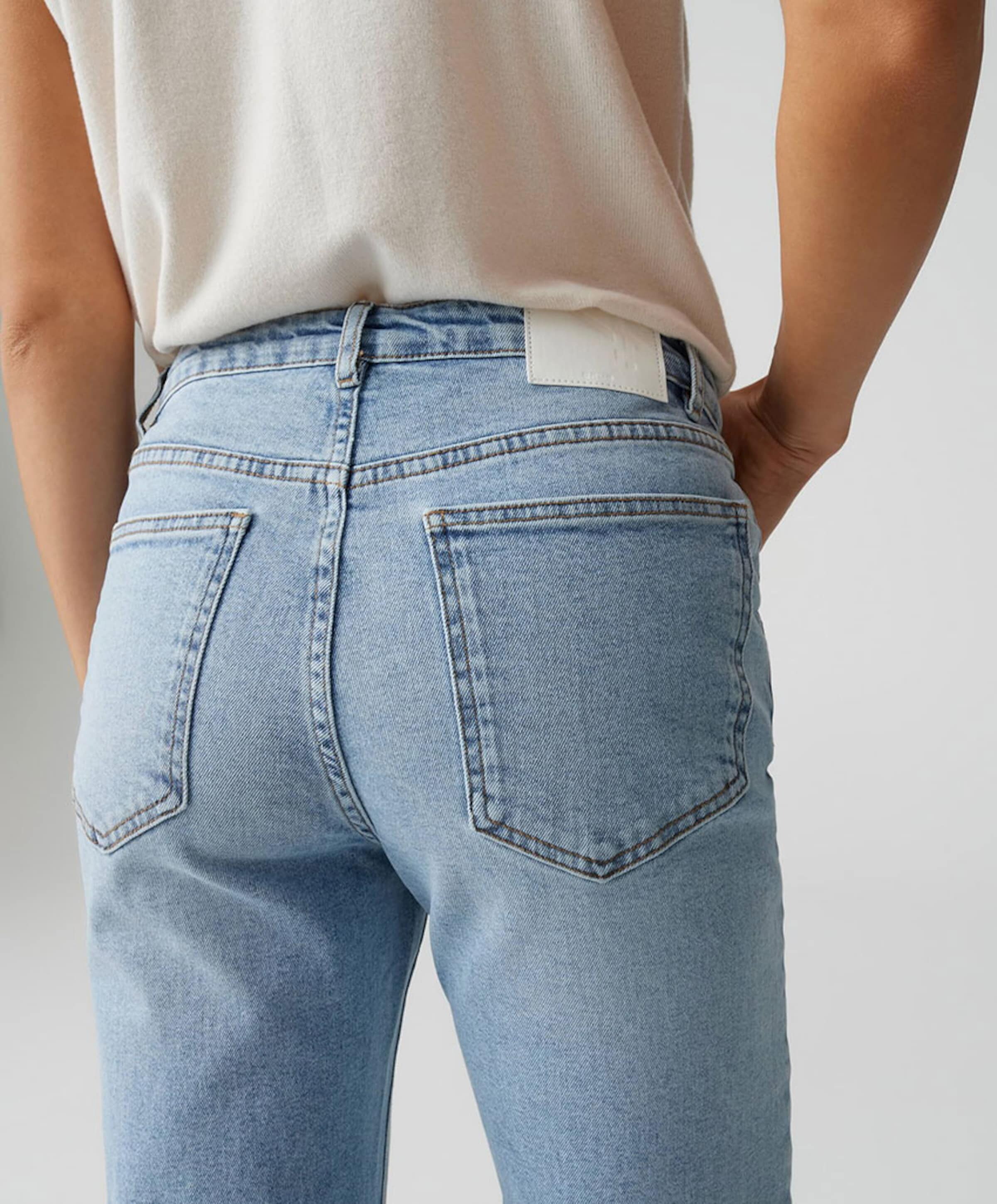 OPUS Lani twist dames jeans blauw