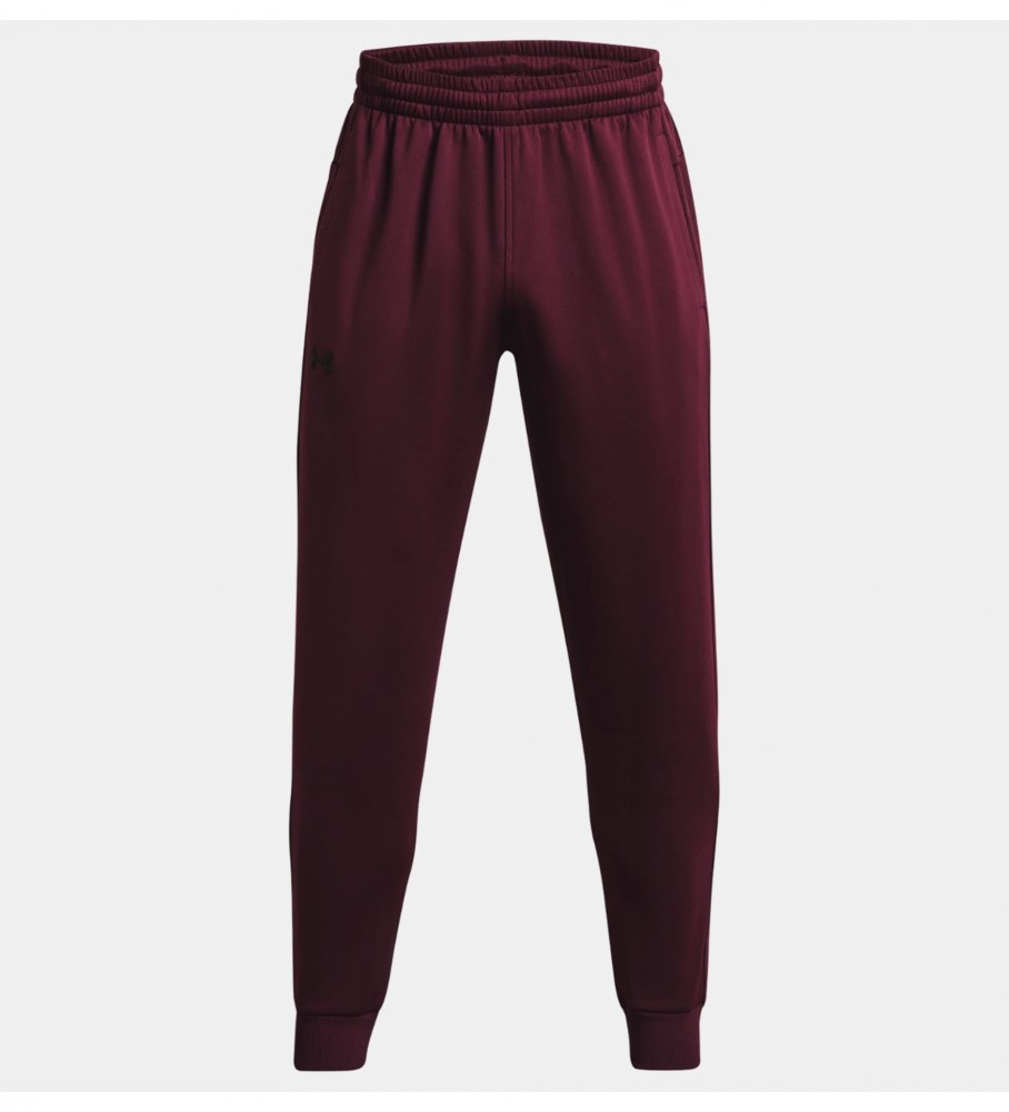 Calça de moletom Under Armour Jogger Fleece granada