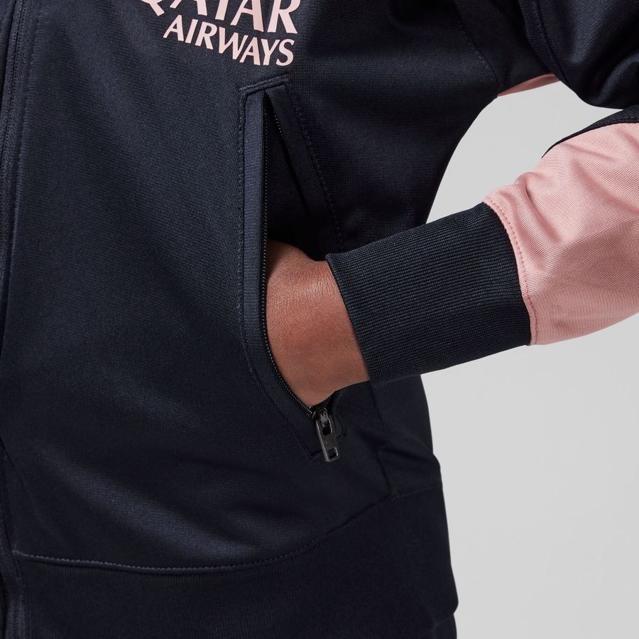 Paris Saint-Germain Survêtement Dri-FIT Strike 3ème - Noir/Rose Enfant