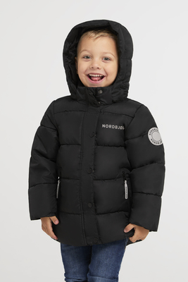 Nordbjørn Nevada Boblejakke, Solid Black