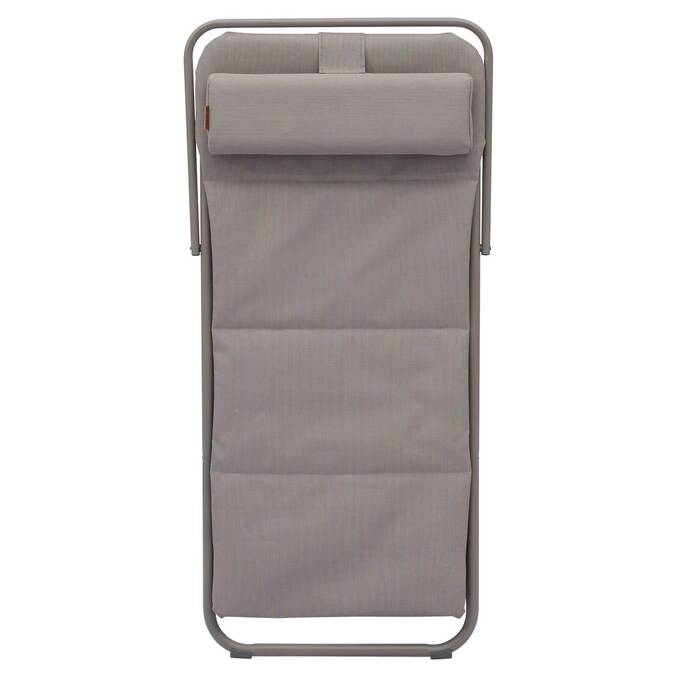 Chilienne de jardin empilable pliable MIRAEL Noisette / Café