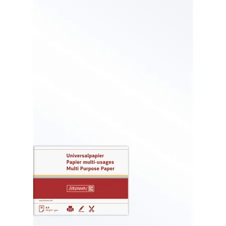 BRUNNEN Briefbogen, perlweiß, 120g/m², A4, 35 Bogen