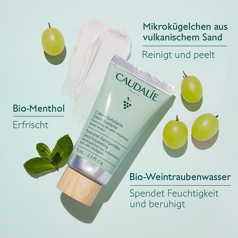 Caudalie  - Porentief Reinigendes Gesichtspeeling, 75ml
