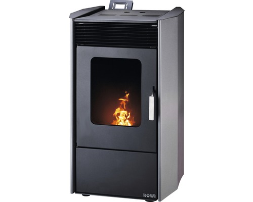 Rowi Easy Premium 9 kW pelletkachel, antraciet