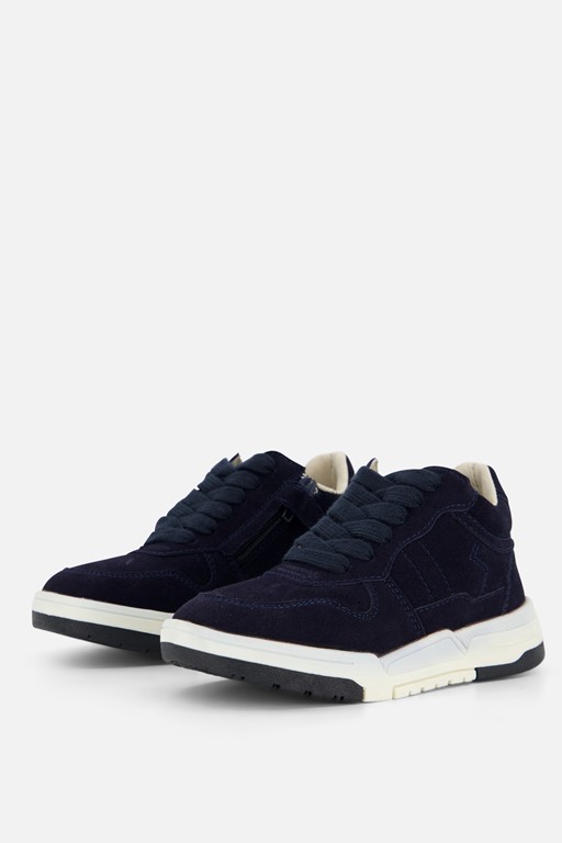 Muyters Sneakers blauw Imitatieleer