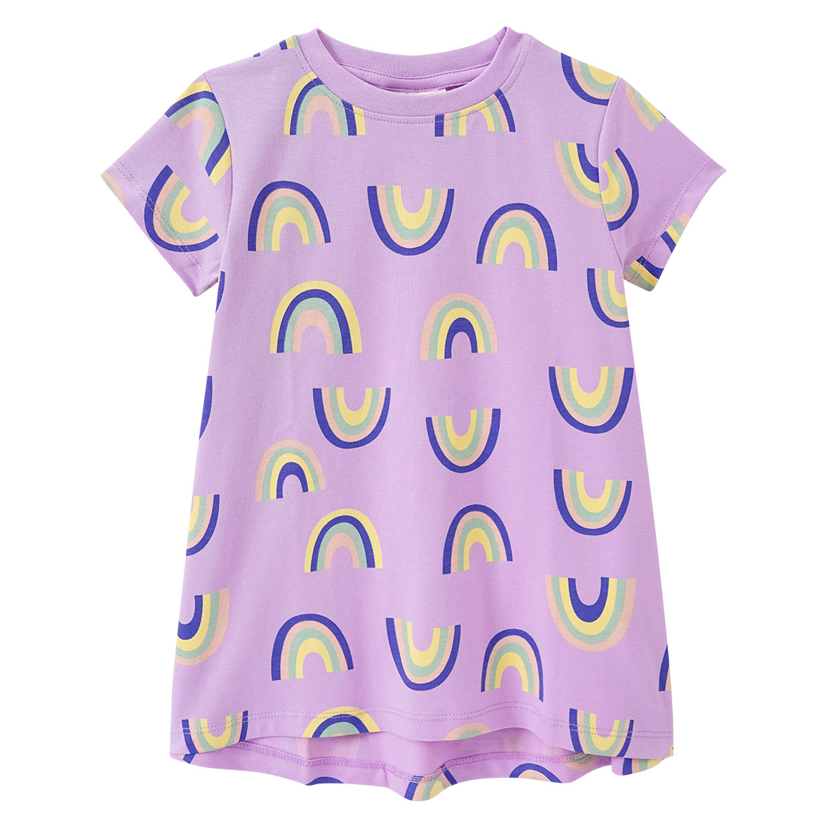 Famy 3 Mädchen T-Shirts mit Prints salbei / helllila / hellgelb