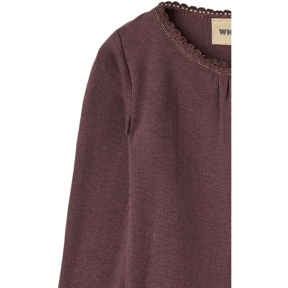Køb Wheat Fudge Rib Body L/S Lotta