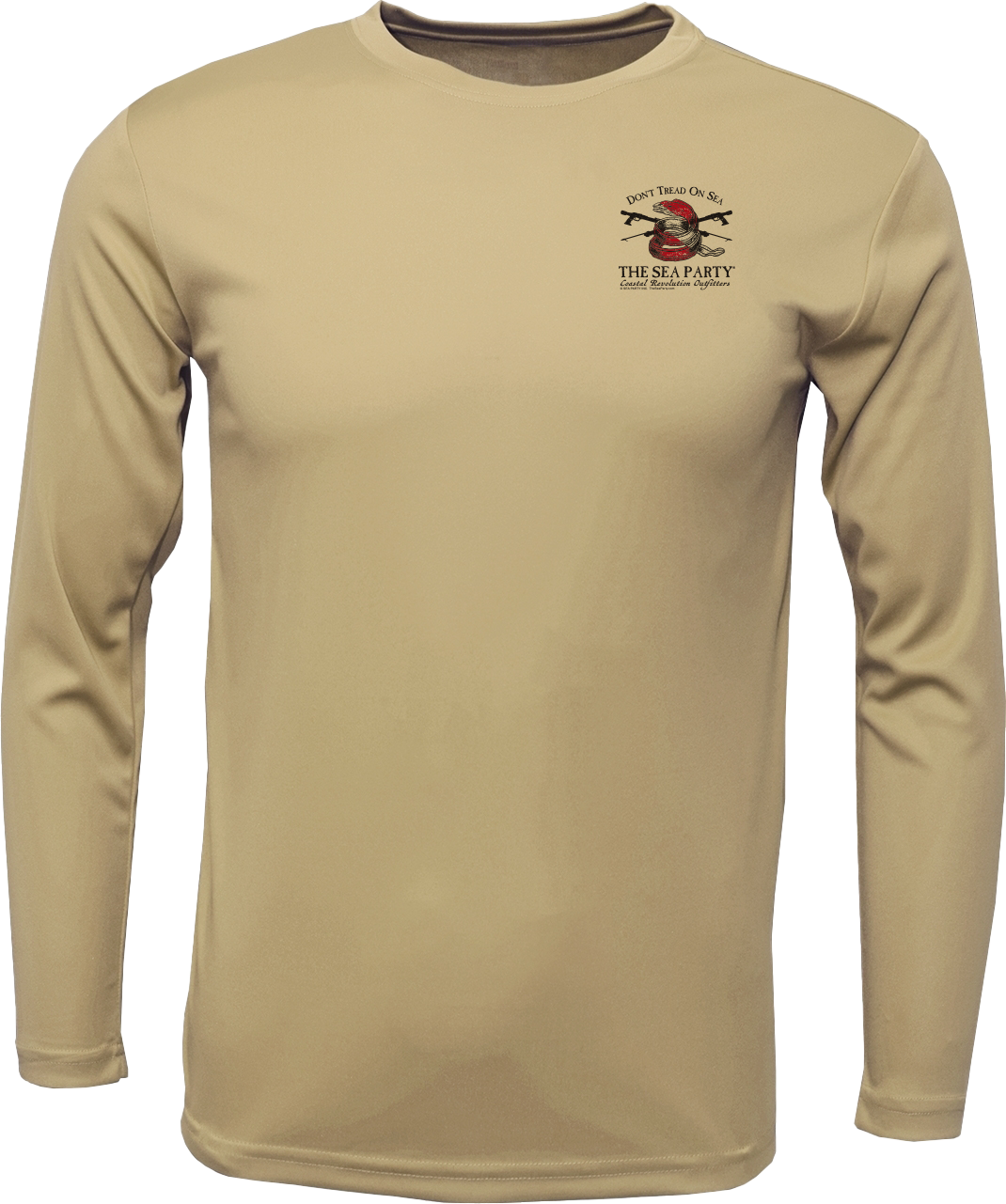 Diver Eel Logo LS Performance Crew
