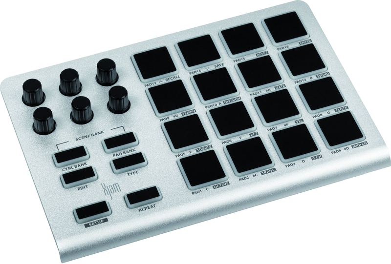 ESI - Xjam - MIDI-controller - Zilver