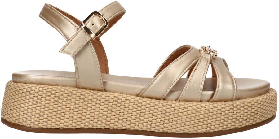 Tommy Hilfiger sandalen champagne platinum