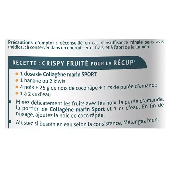 Nuviline Collagène Marin Sport Neutre 340g