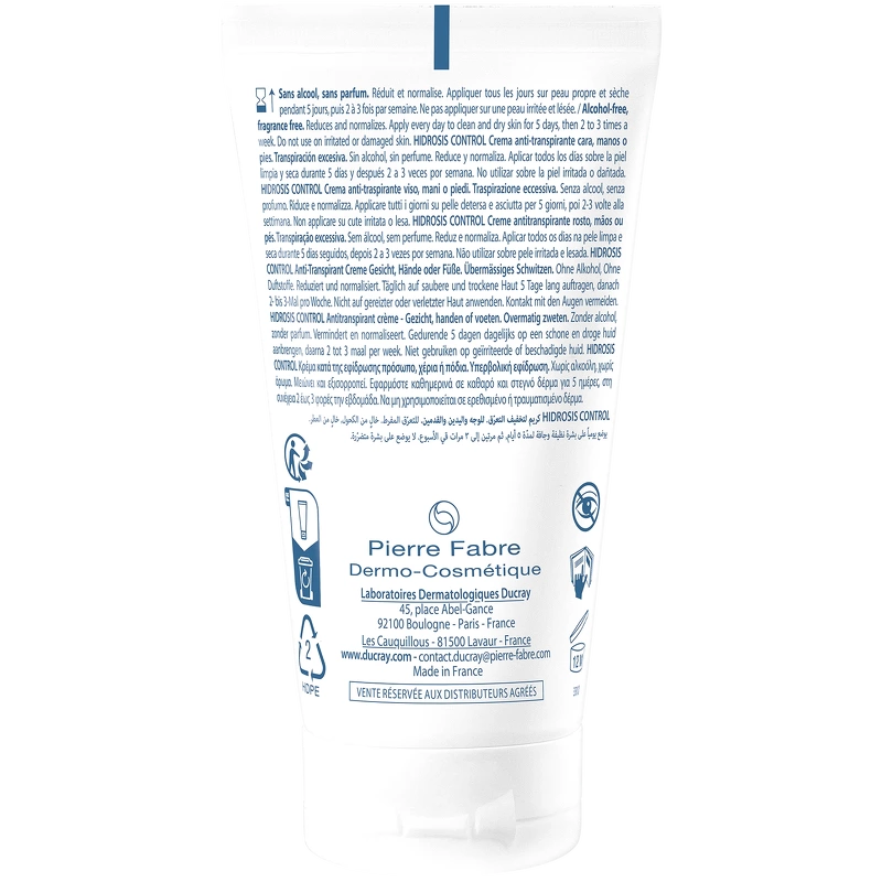 DUCRAY Hidrosis Control Anti-Perspirant Cream 50 ml