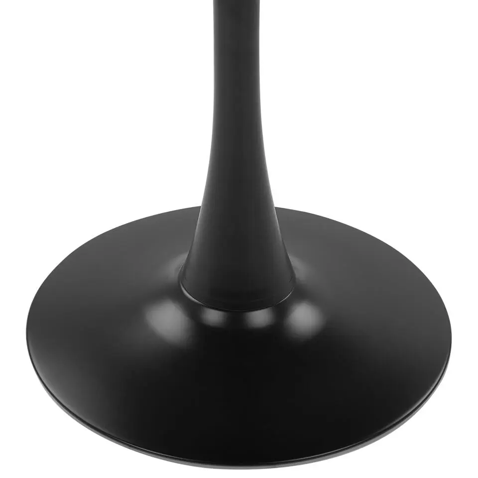 BOCA - Ronde eettafel - Zwart - 90 cm - MDF