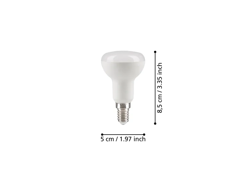 EGLO E14 R50 4,9W 400LM 3000K OPAL KOLLI 8