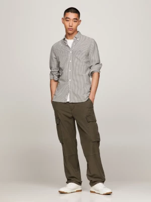 Camisa listrada slim fit da coleção 1985