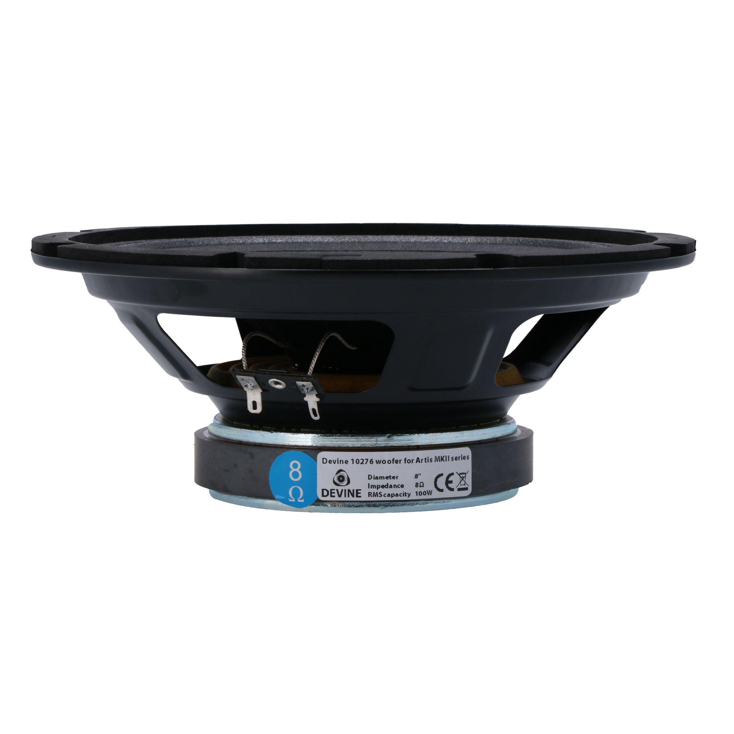 Devine 10276 8 inch woofer voor de Artis 8A MKII actieve luidspreker