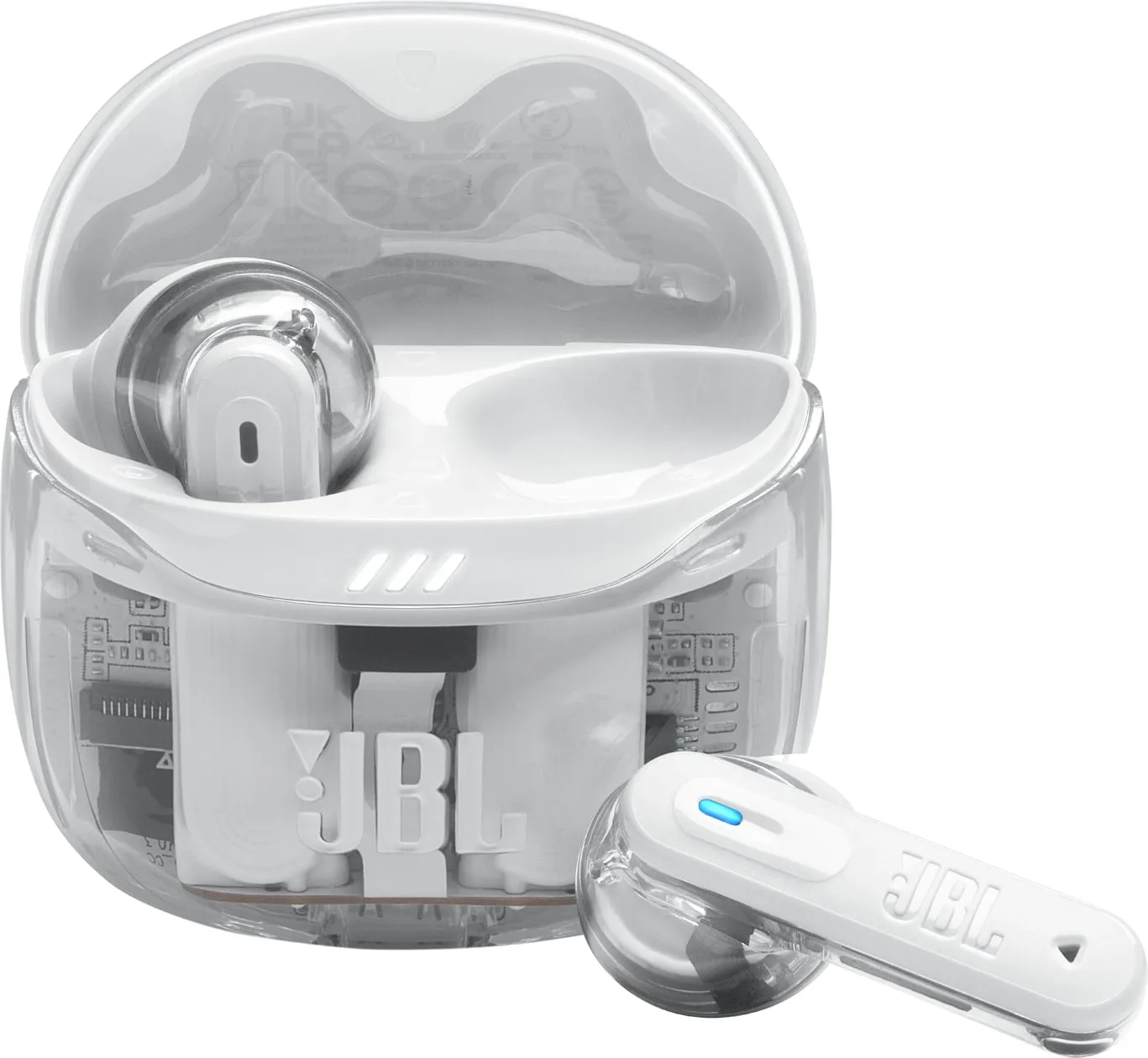JBL Tune Flex 2 Blanc (Ghost Edition) Écouteurs True Wireless