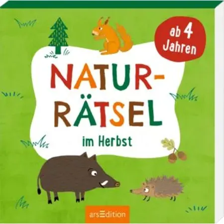 ars Edition Naturrätsel im Herbst