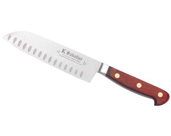 Santuko Cuisine Orientale 17 cm Alvéolée Couteaux de cuisine professionnel