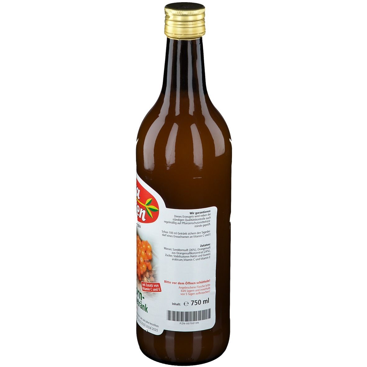 Vitagarten Sanddorn Fruchtsaftgetränk