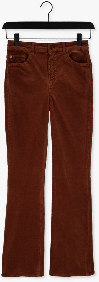7 FOR ALL MANKIND bruine 7 for all mankind flared broek lisha velvet caramel