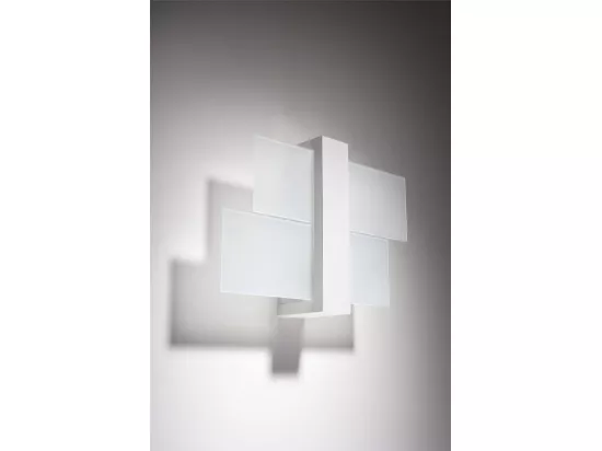 Sollux FENIKS Applique murale à 1 lumière, blanc, E27