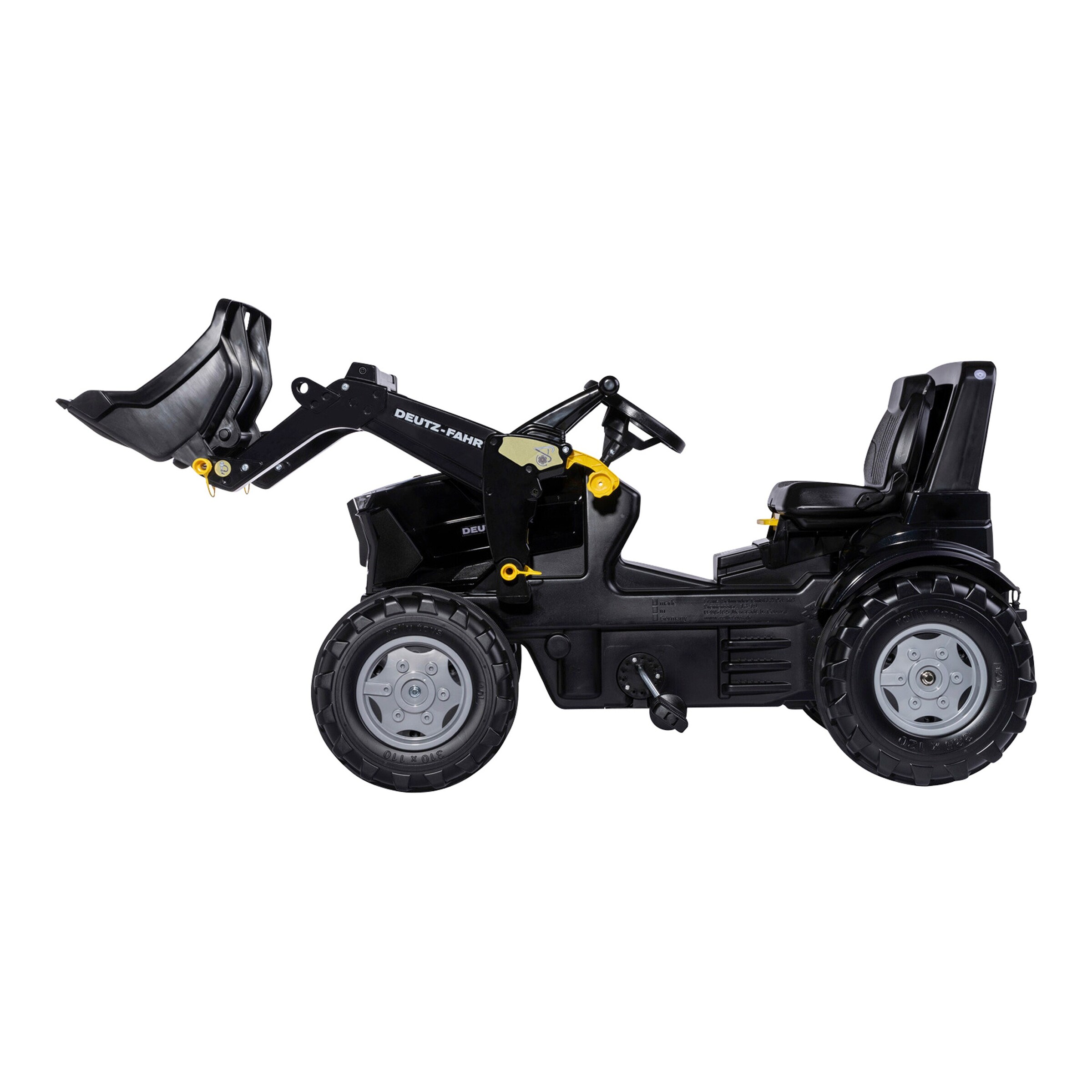 Rolly Toys® Trettraktor rollyFarmtrac Premium Deutz-Fahr 8280 mit Frontlader Warrior
