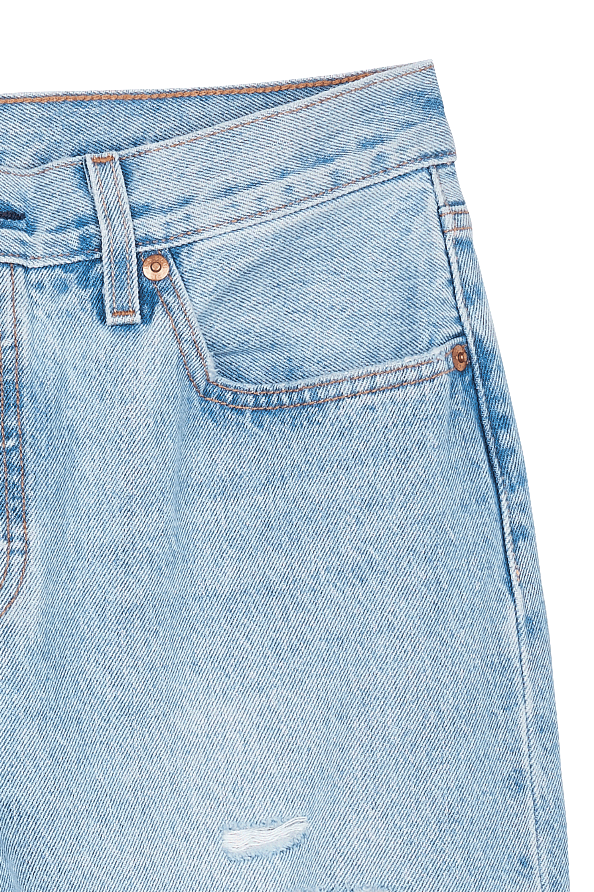 LEVI'S Jean droit en coton  90'S 501 Bleu