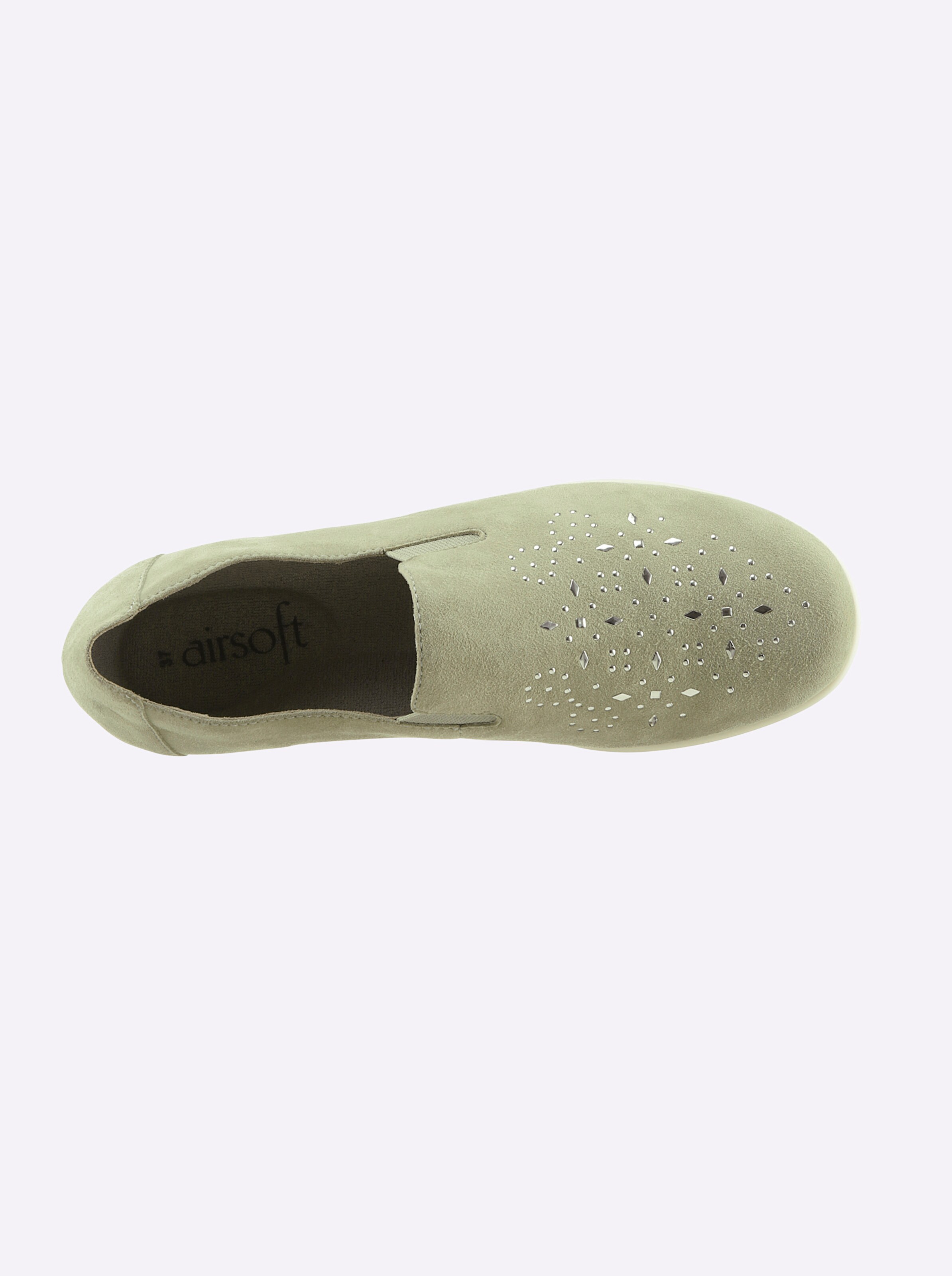 airsoft modern+ Slipper in eucalyptus
