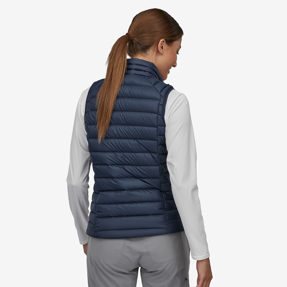 Daunenstrickweste für Damen
