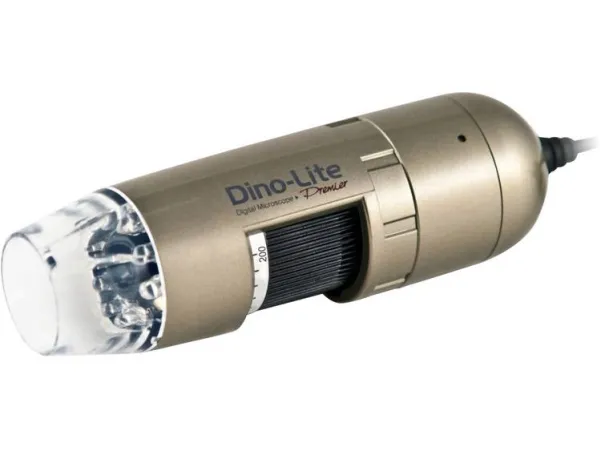 Dino-Lite AM4113T-FVW, Digitalt mikroskop, Guld, 200x, 10x, 1,3 MP, USB 2.0