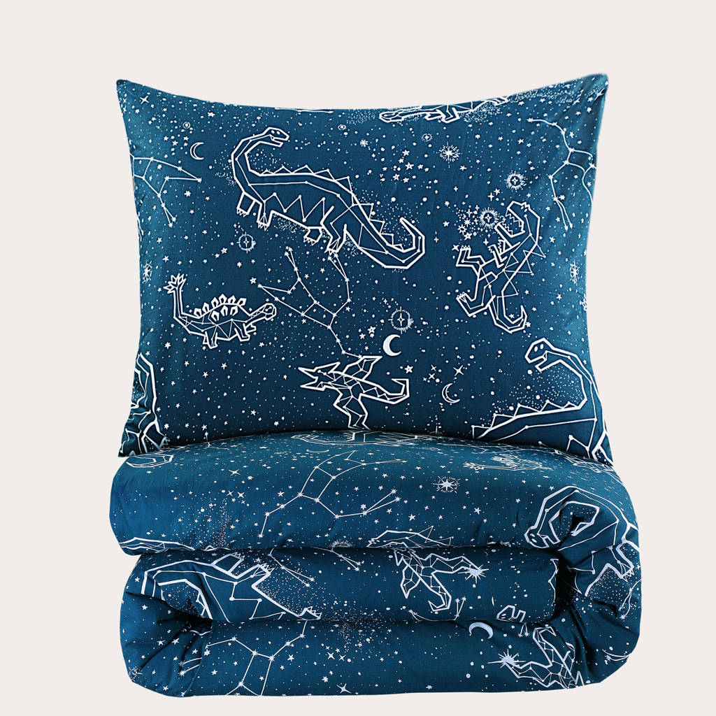 Heerlijk kwaliteitsdekbedkatoenen dekbedovertrek kinderbed (120x150 cm)