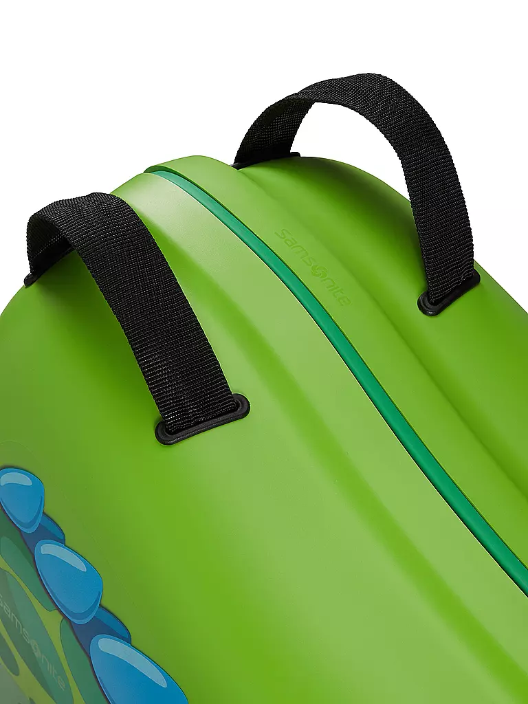 SAMSONITE Kinder Trolley mit vier Rollen DREAM2GO Dino hellgrün