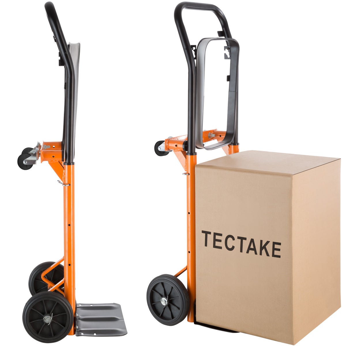 tectake 2-in-1 steekwagen, draagvermogen 80 kg